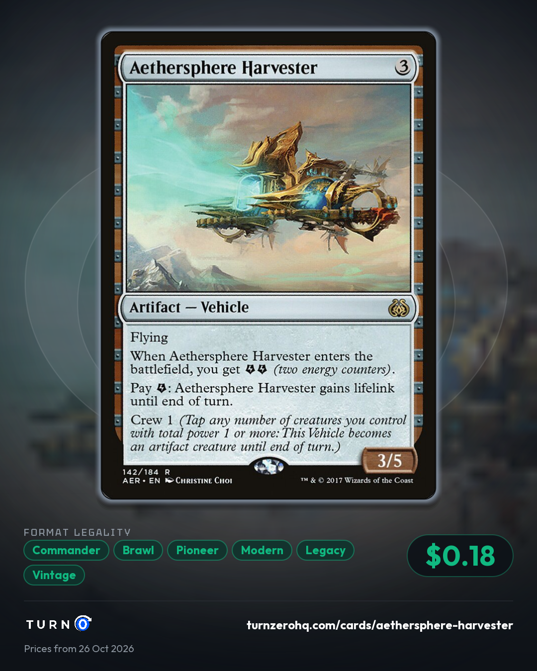 Shareable picture of Aethersphere Harvester