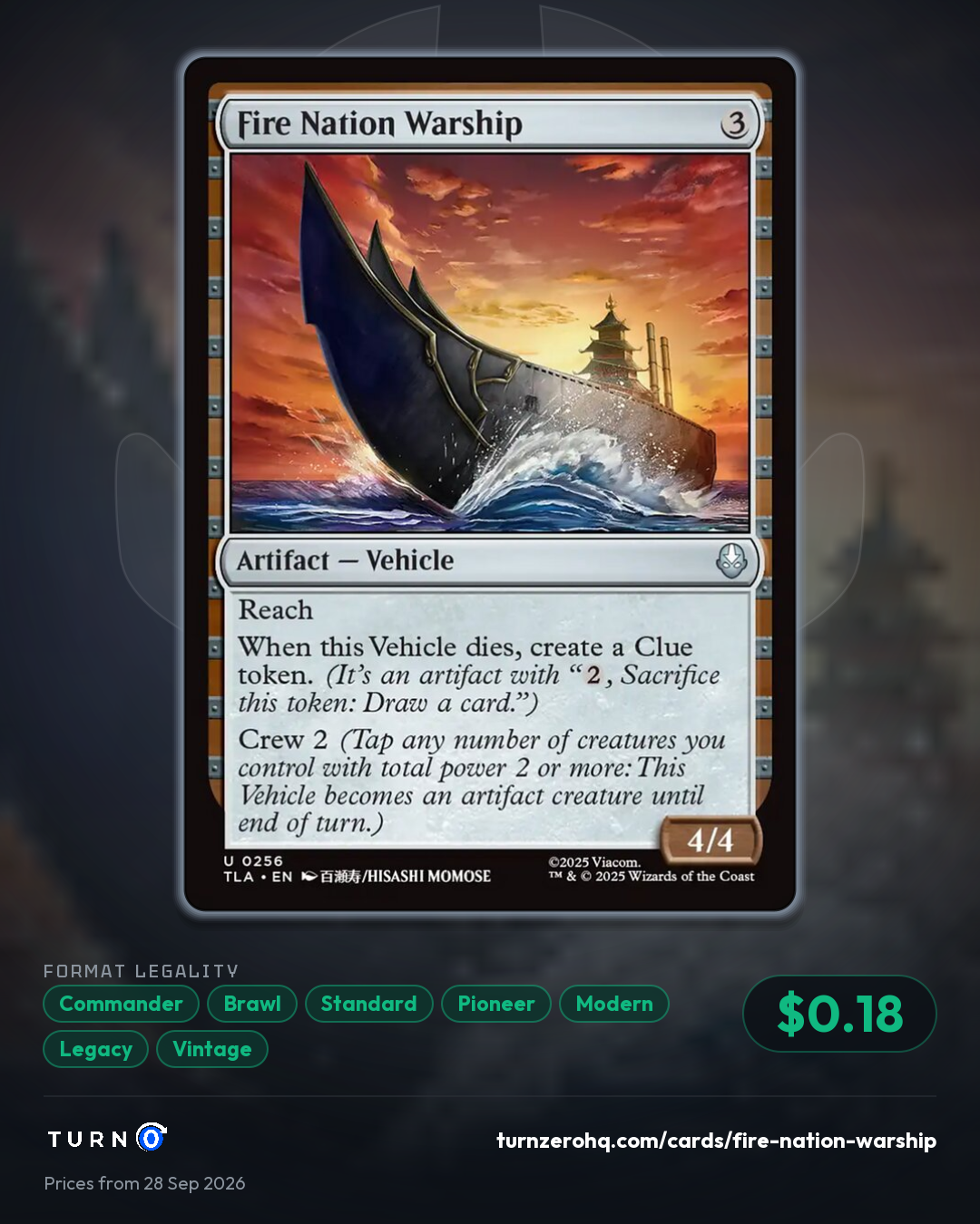 Shareable picture of Fire Nation Warship