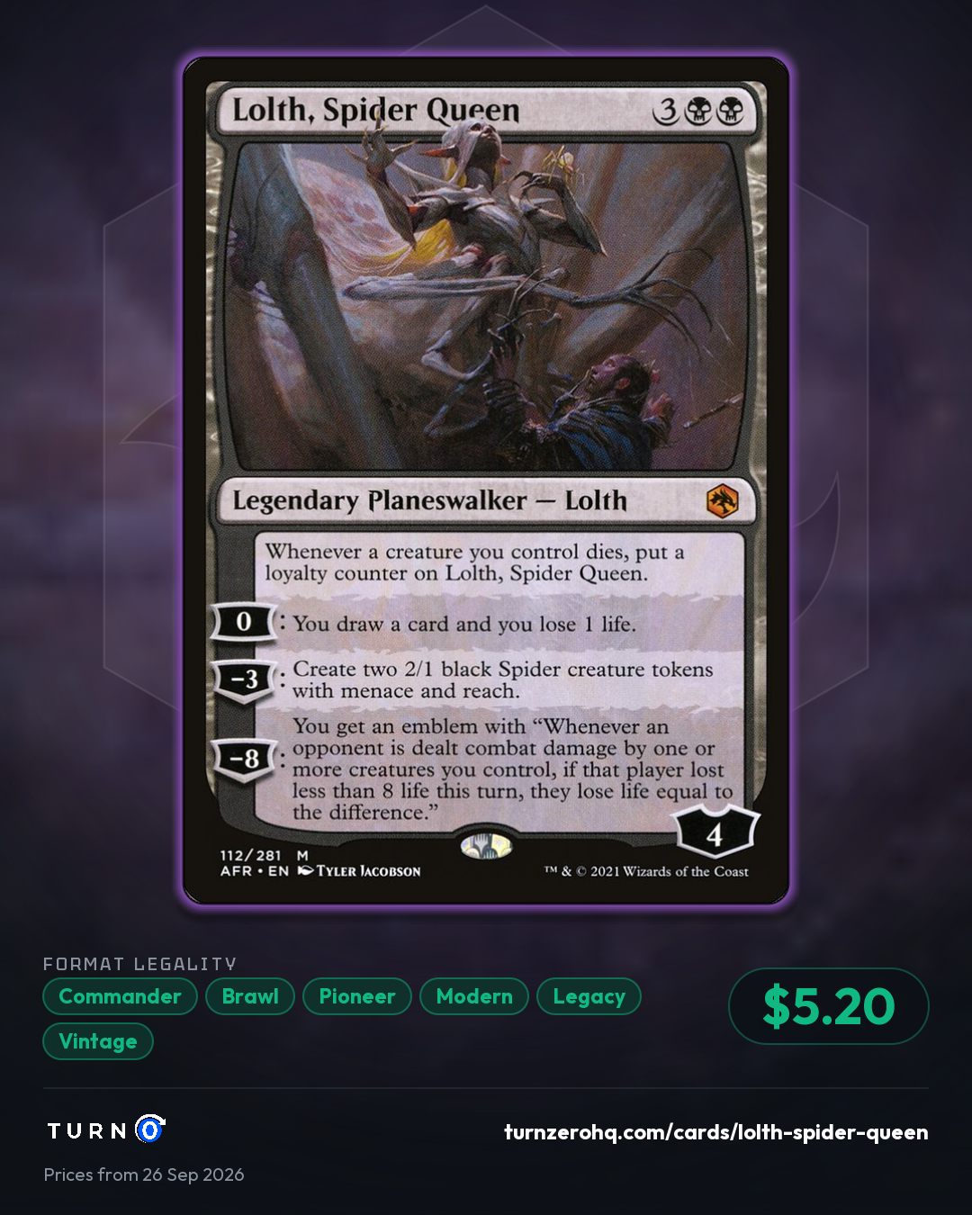 Shareable picture of Lolth, Spider Queen
