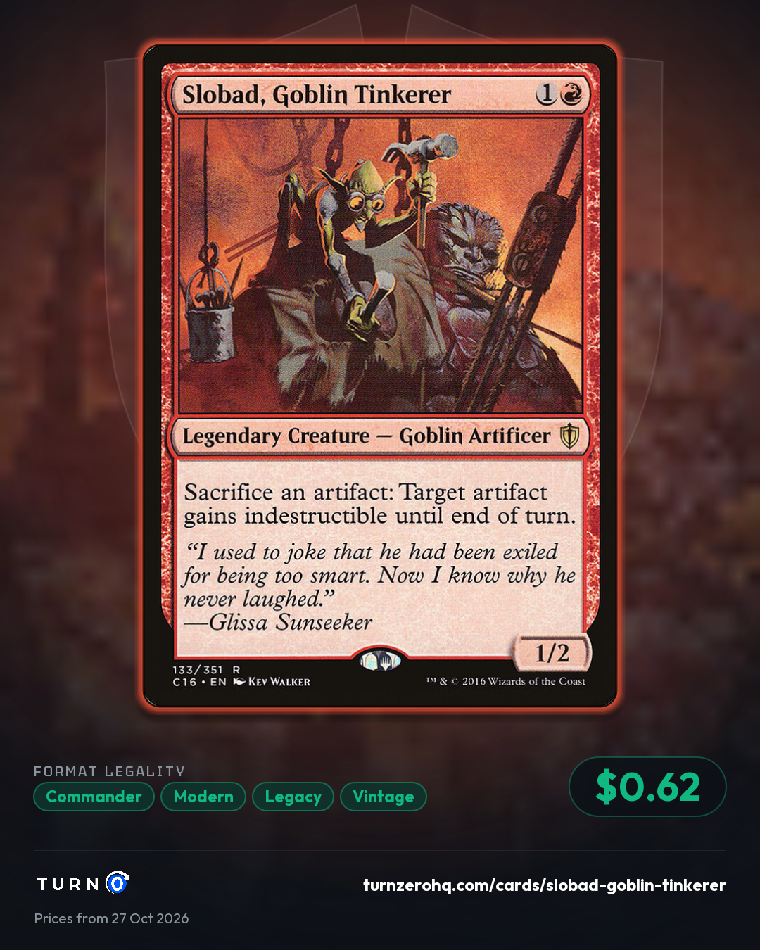 Shareable picture of Slobad, Goblin Tinkerer