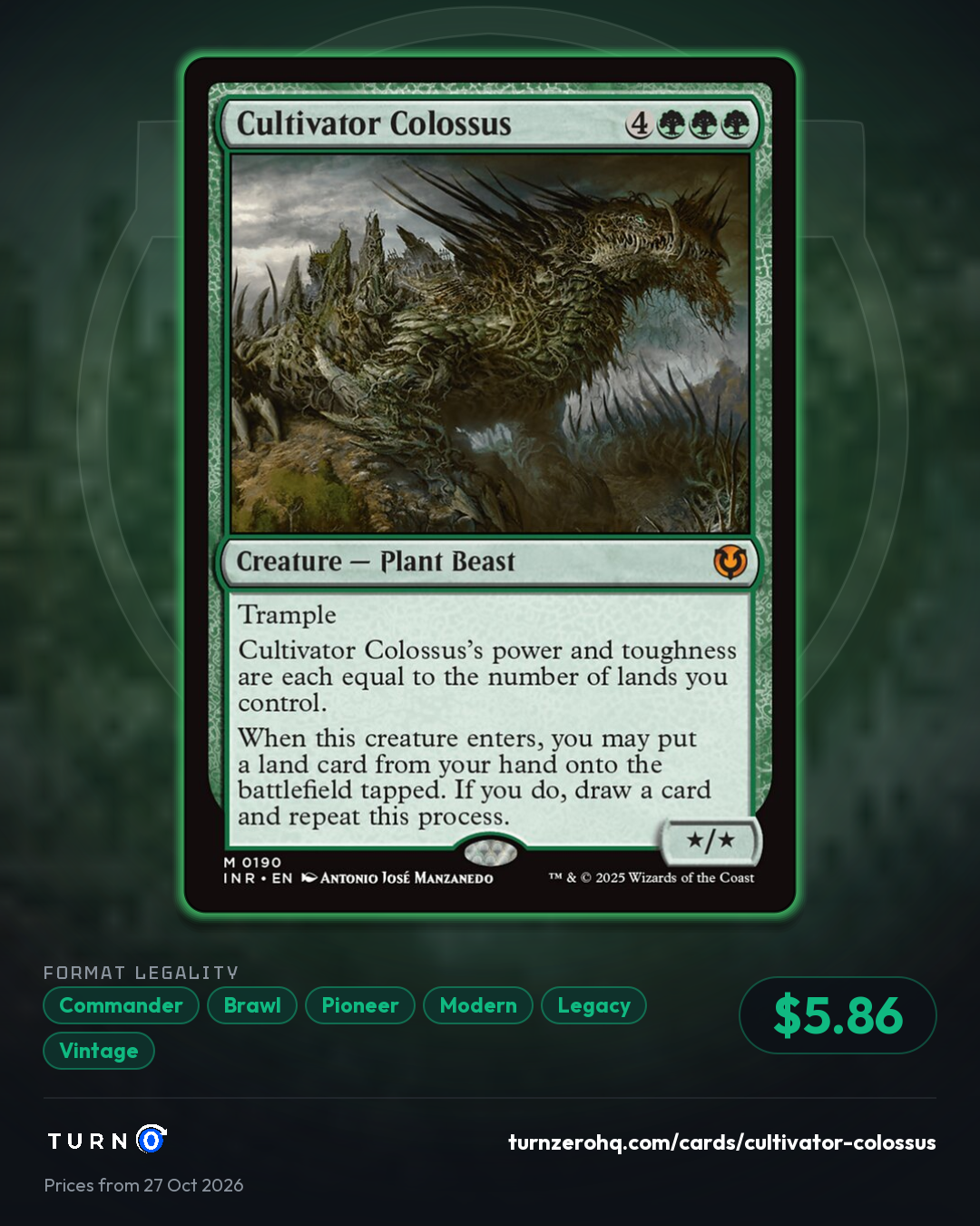 Shareable picture of Cultivator Colossus