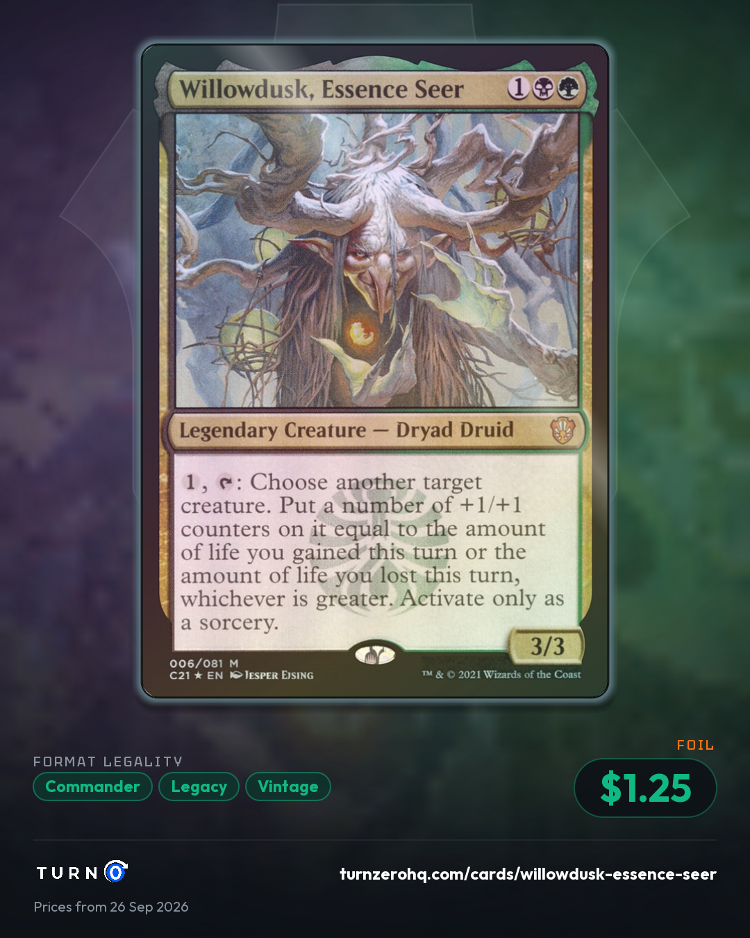 Shareable picture of Willowdusk, Essence Seer