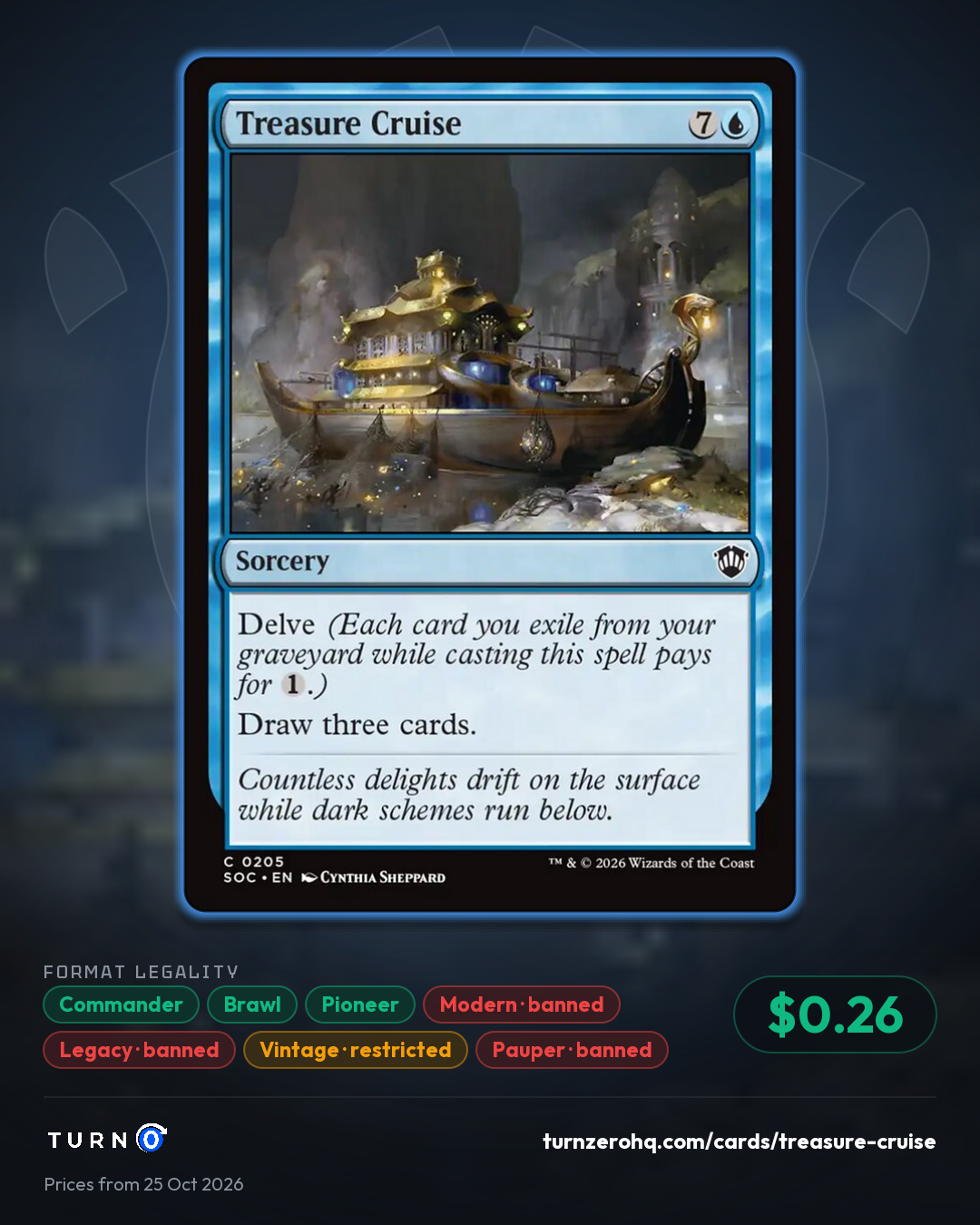 Shareable picture of Treasure Cruise