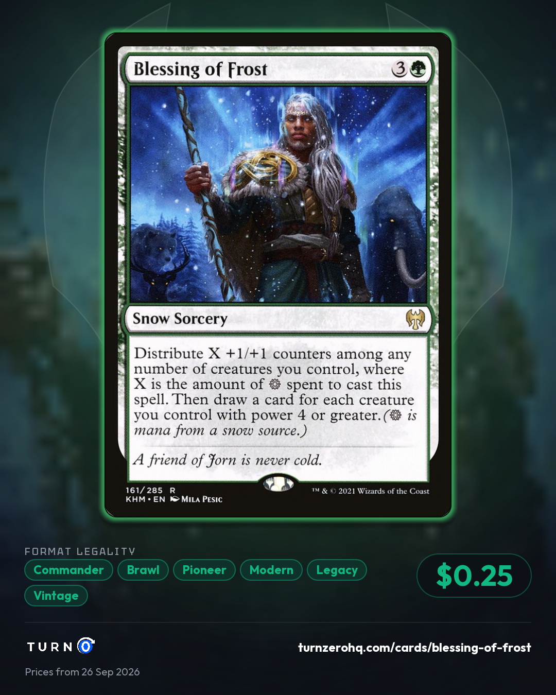 Shareable picture of Blessing of Frost