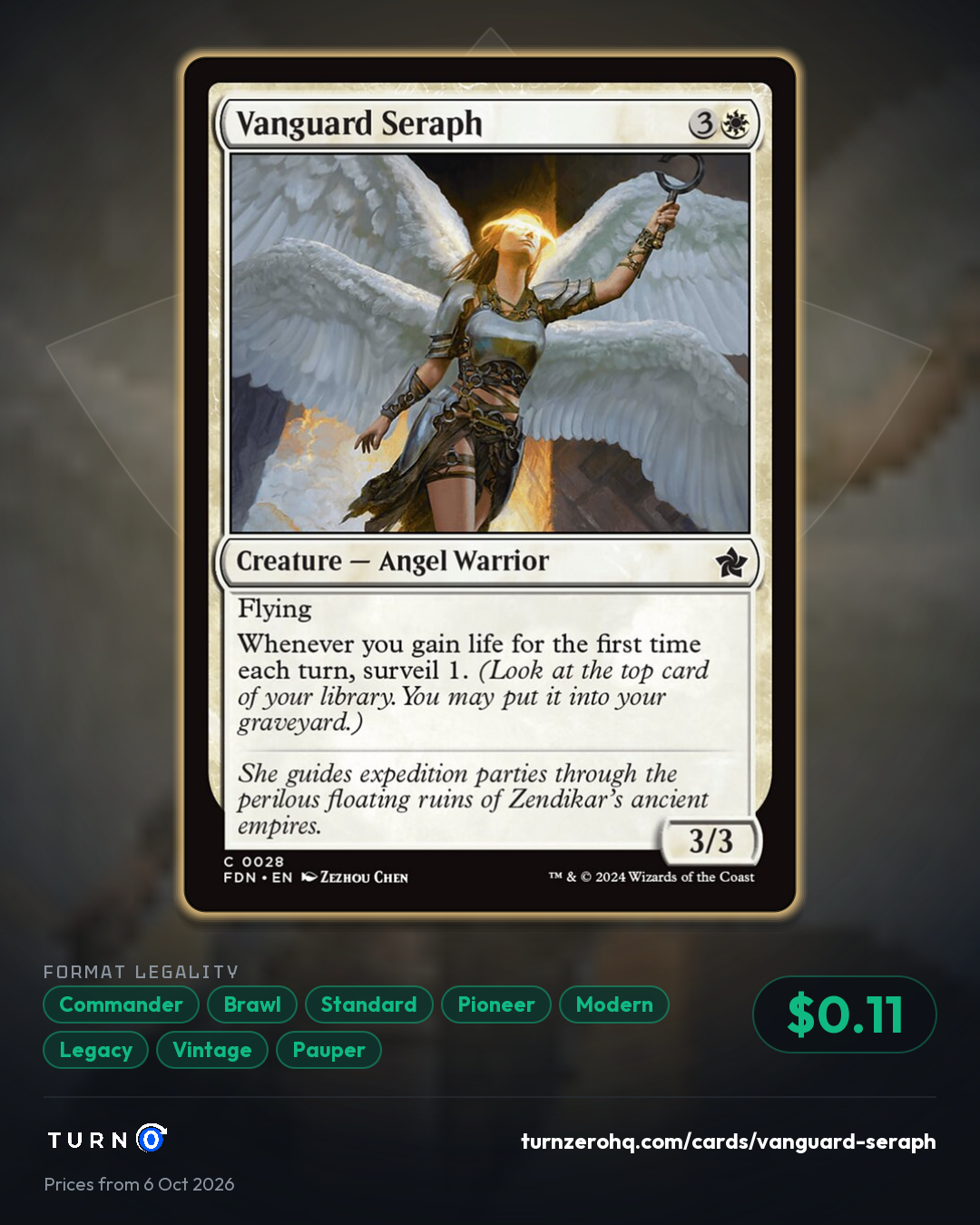 Shareable picture of Vanguard Seraph