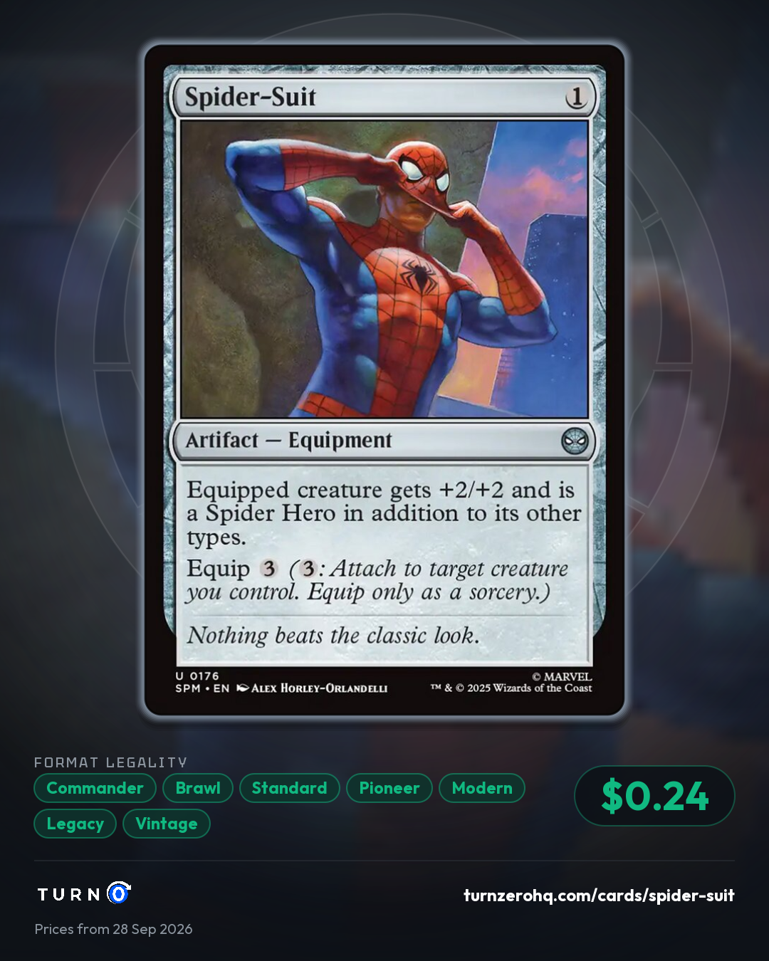 Shareable picture of Spider-Suit