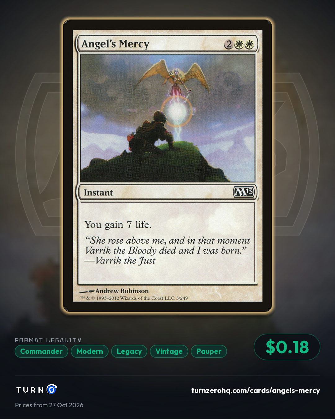 Shareable picture of Angel's Mercy