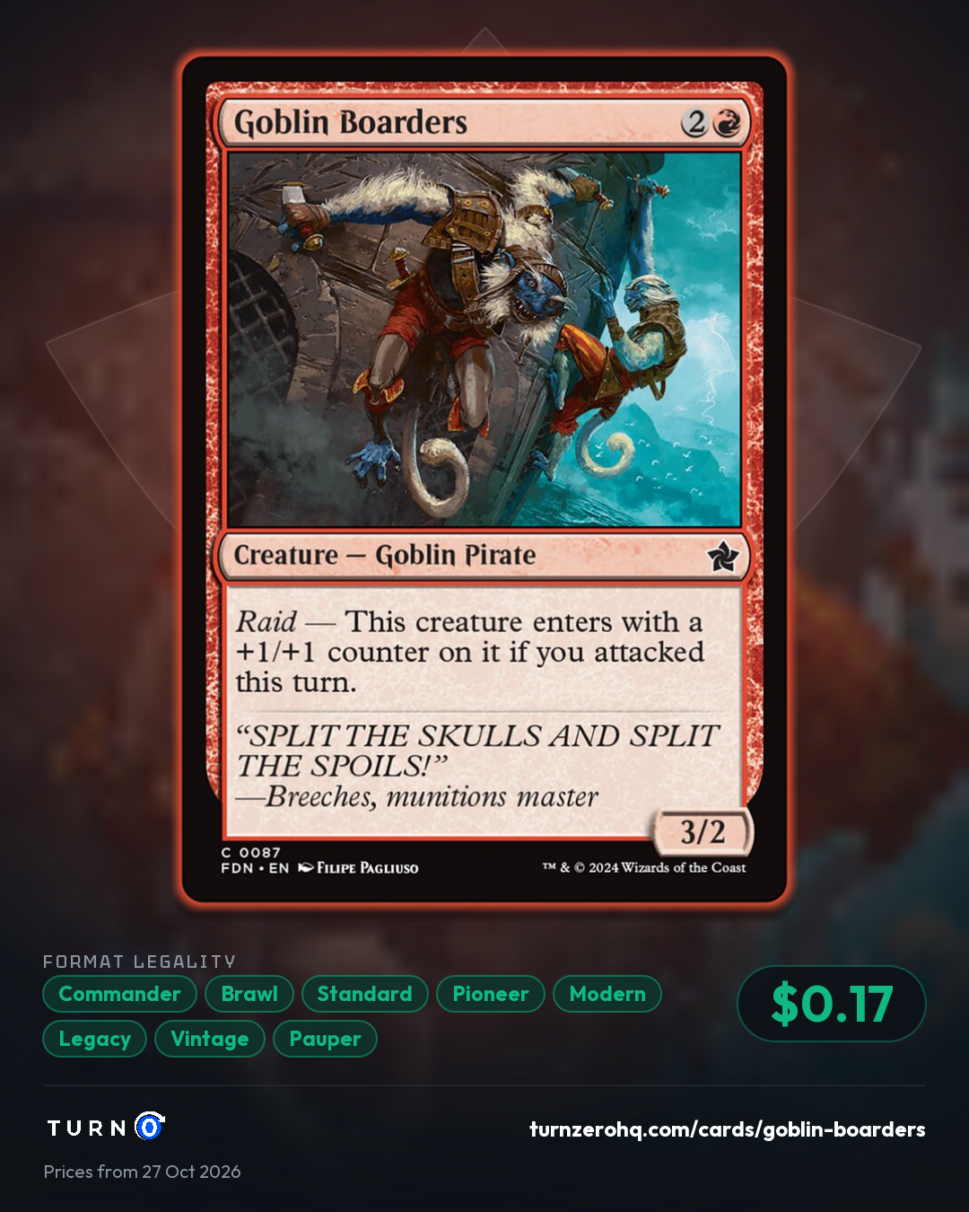 Shareable picture of Goblin Boarders