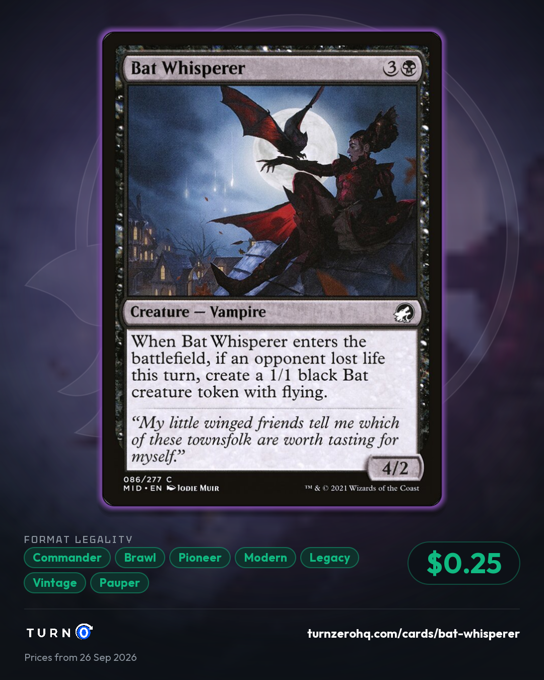 Shareable picture of Bat Whisperer