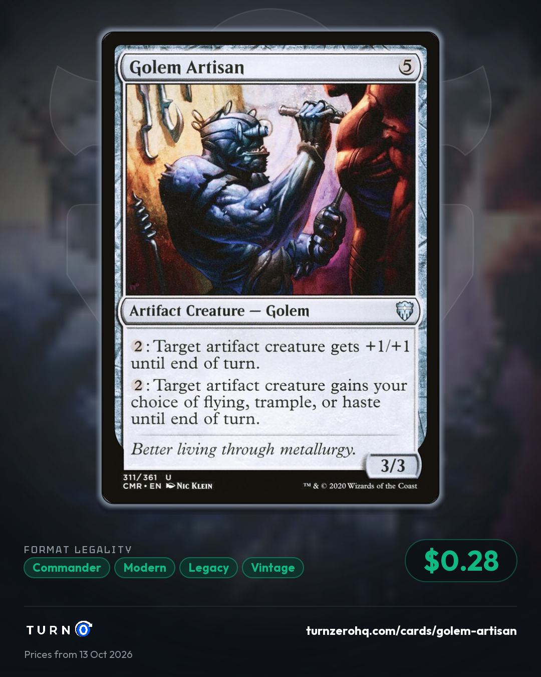 Shareable picture of Golem Artisan