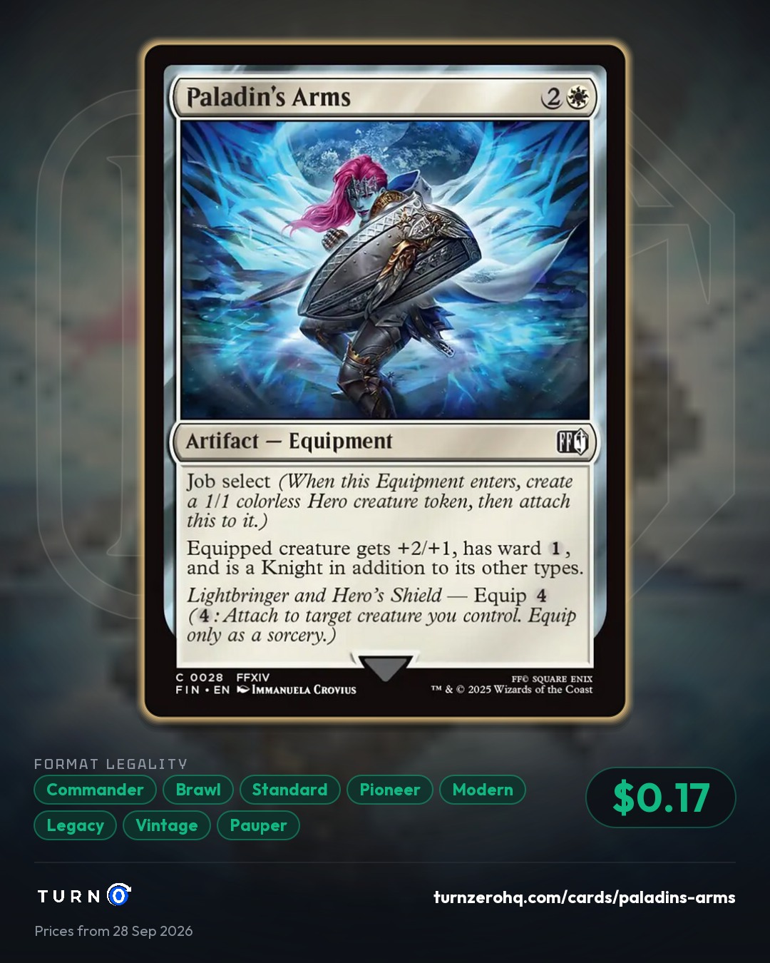 Shareable picture of Paladin's Arms