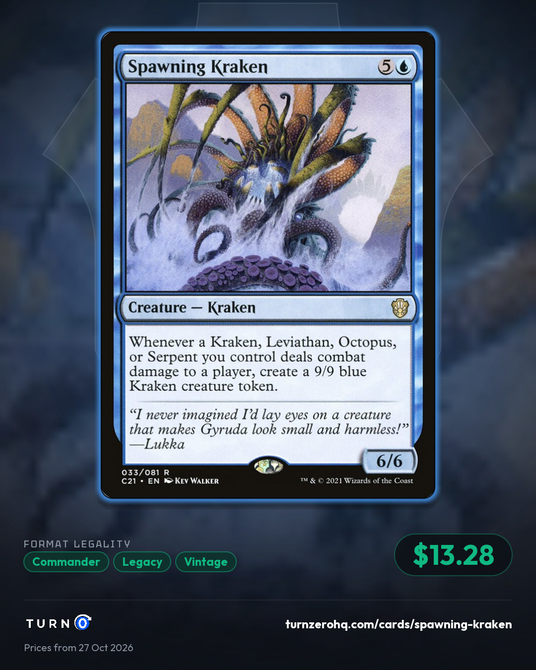Shareable picture of Spawning Kraken