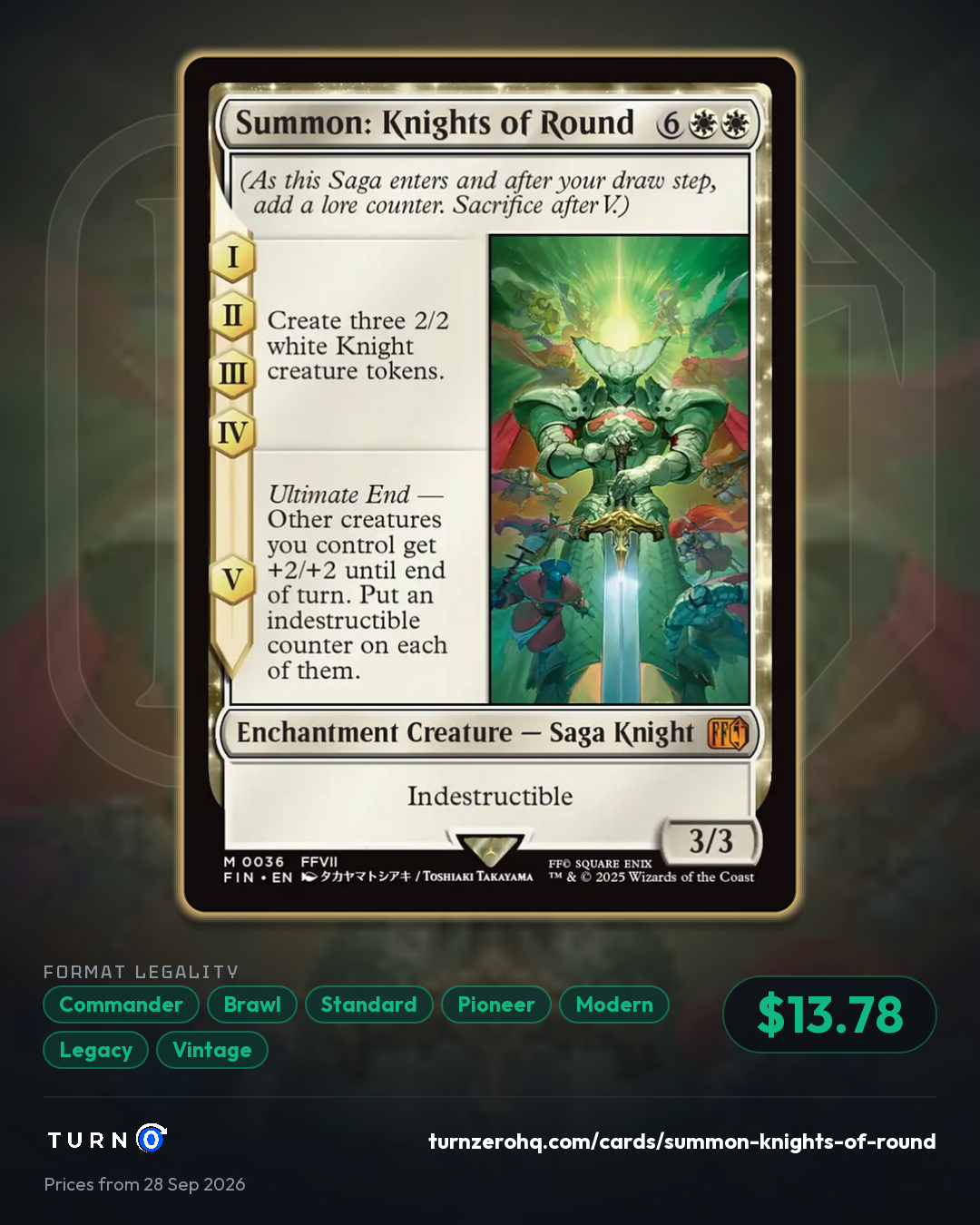 Shareable picture of Summon: Knights of Round