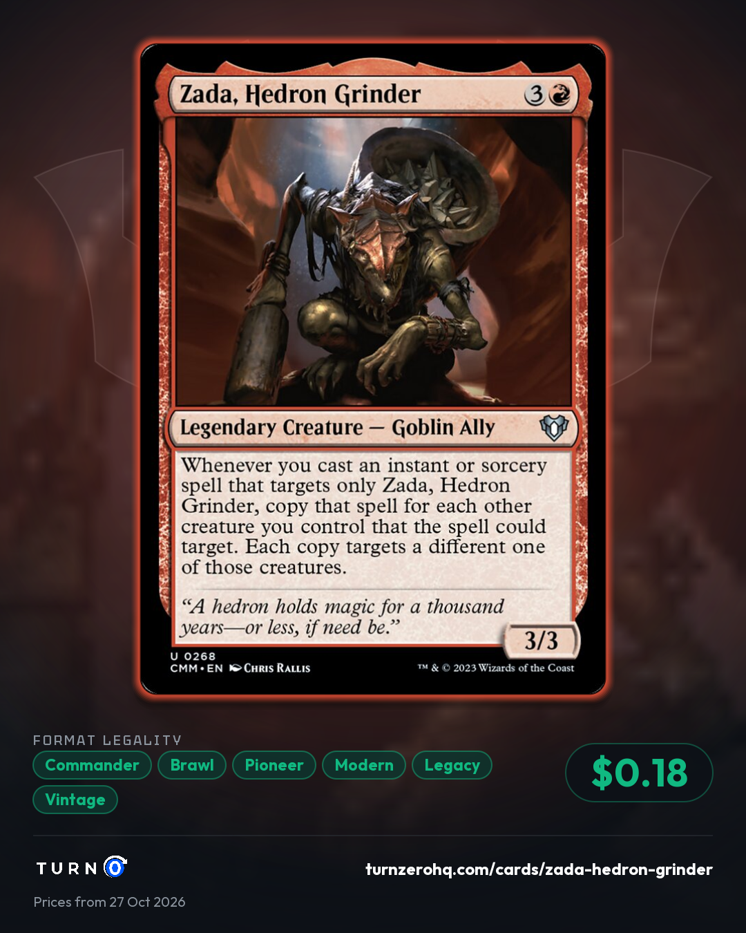 Shareable picture of Zada, Hedron Grinder