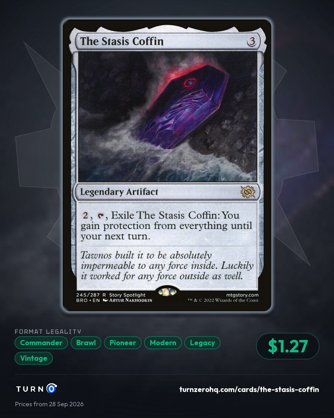 Shareable picture of The Stasis Coffin