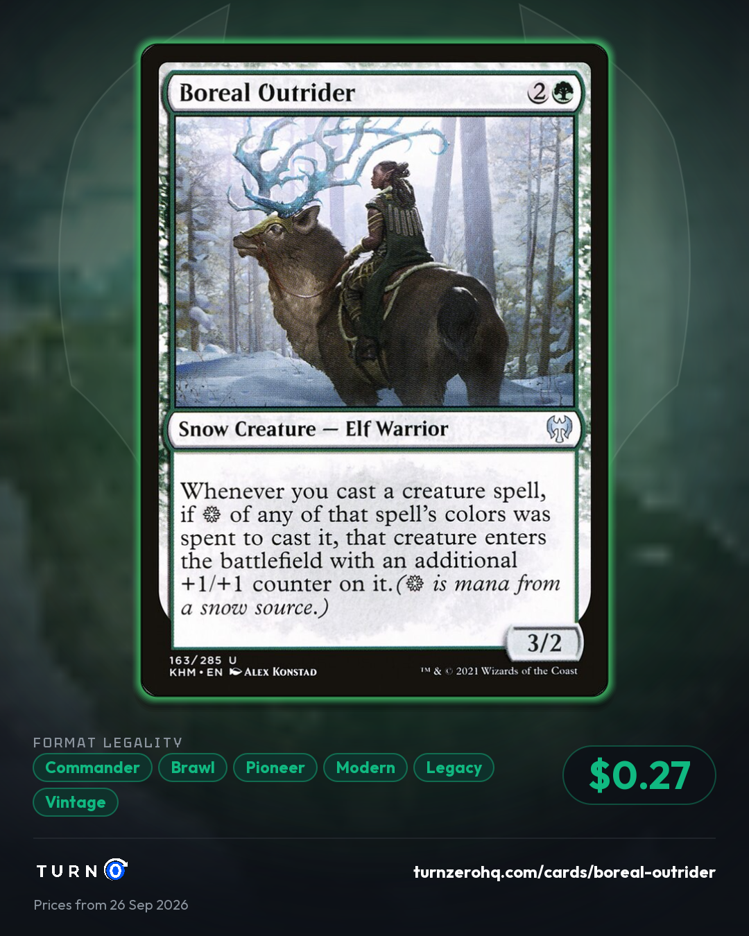 Shareable picture of Boreal Outrider