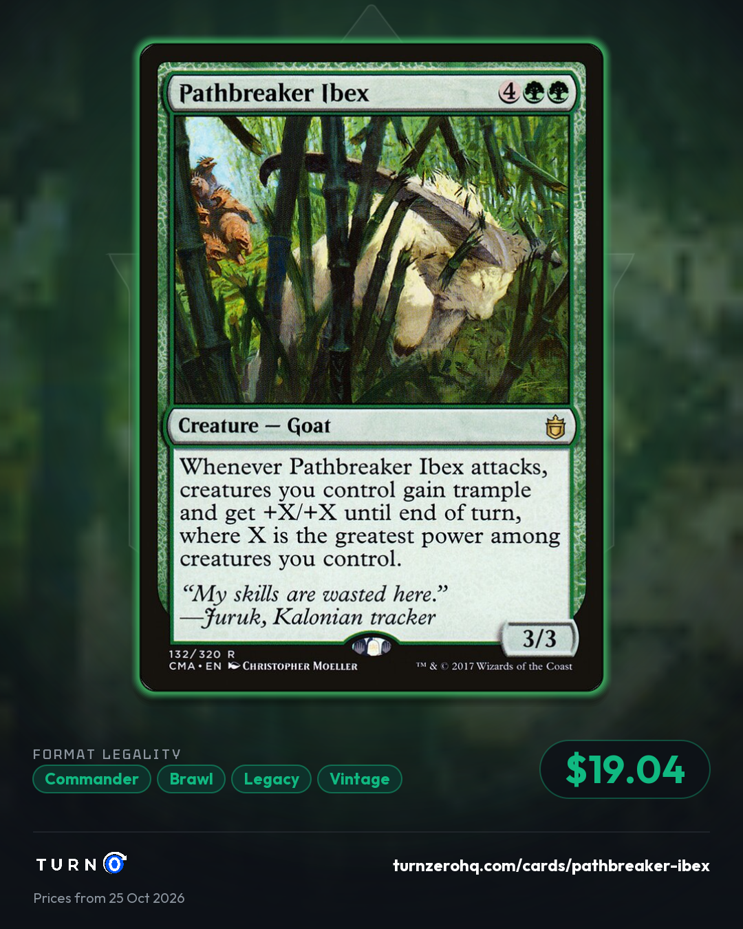 Shareable picture of Pathbreaker Ibex