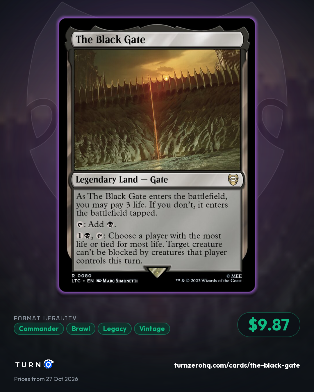 Shareable picture of The Black Gate
