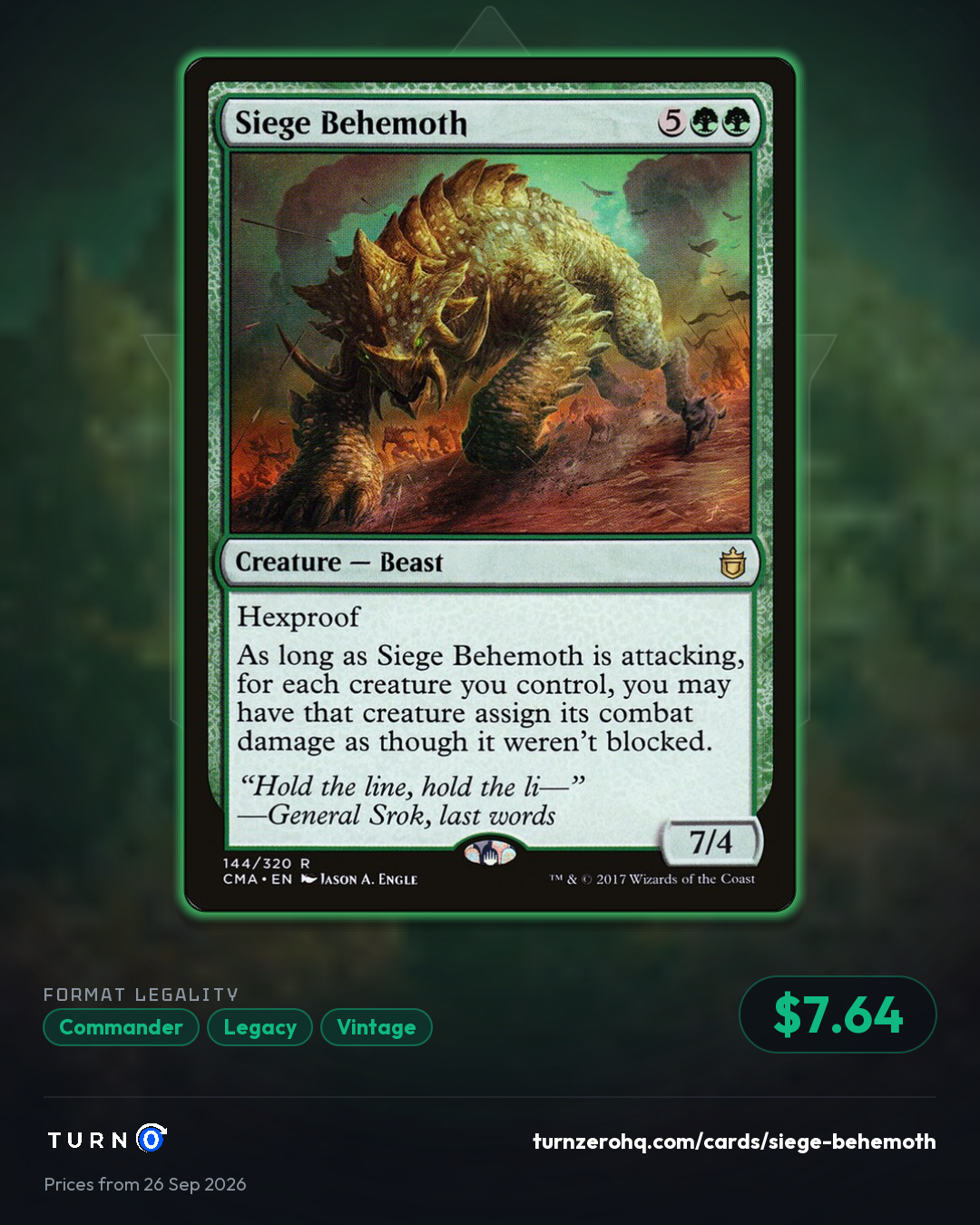 Shareable picture of Siege Behemoth