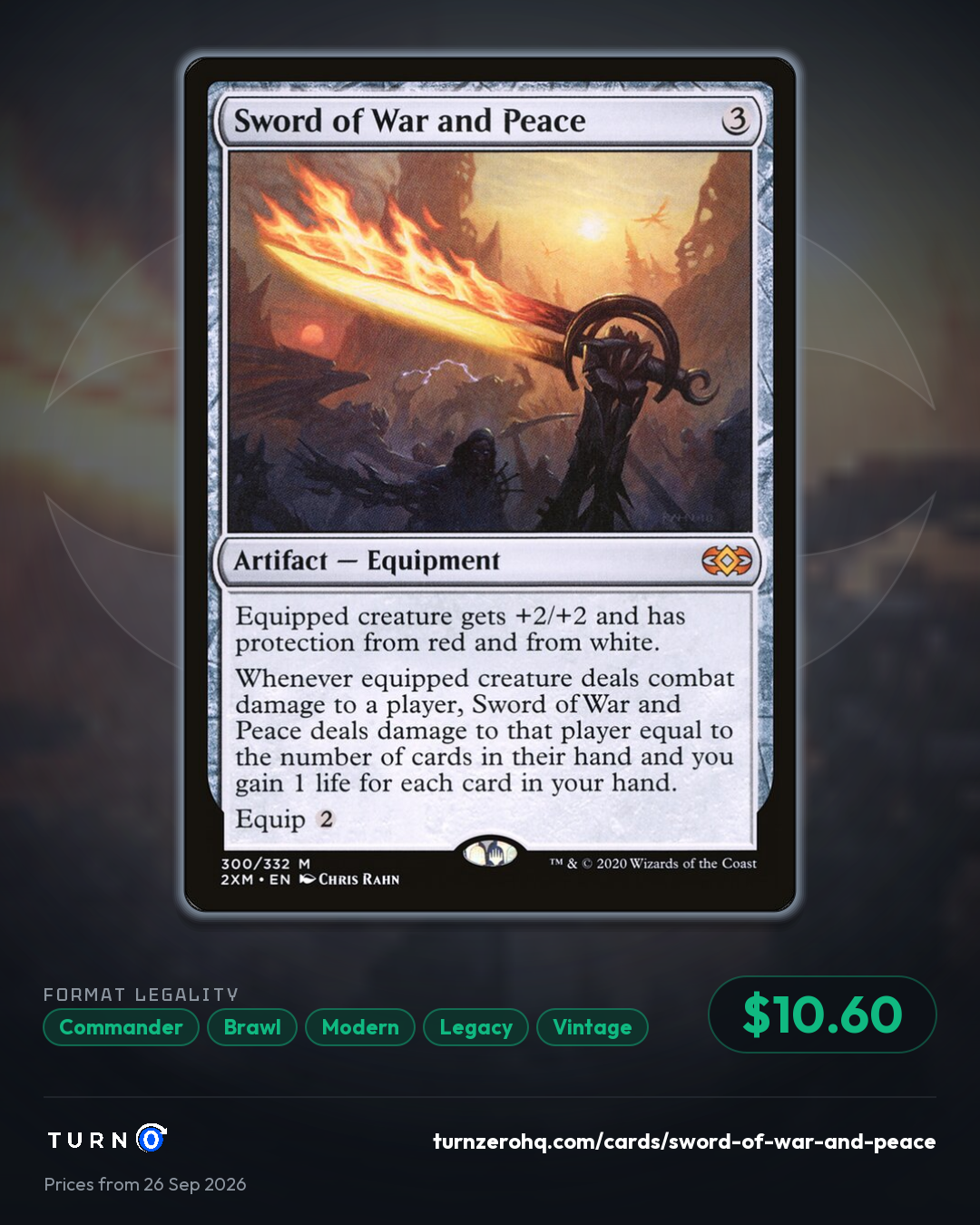 Shareable picture of Sword of War and Peace