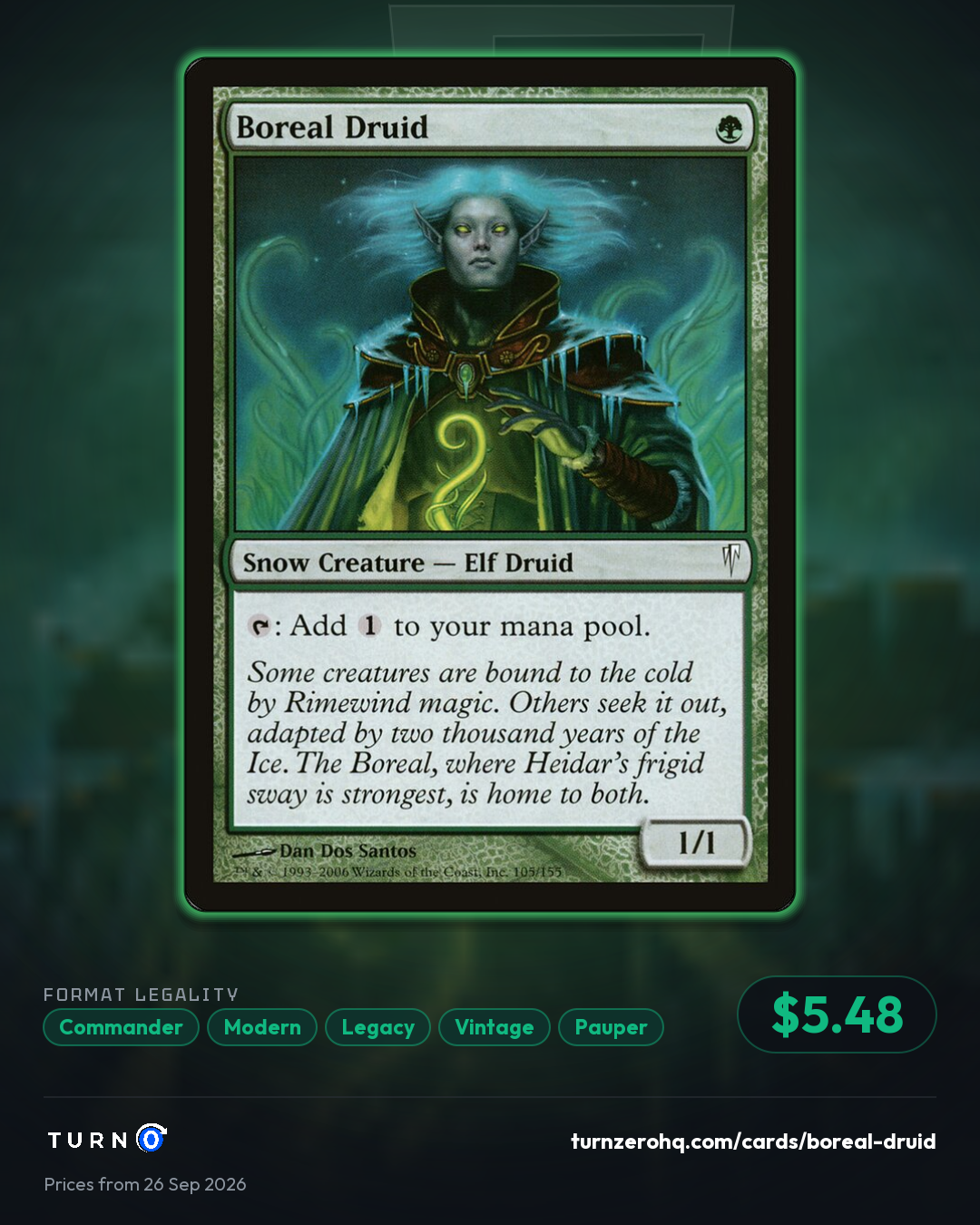 Shareable picture of Boreal Druid