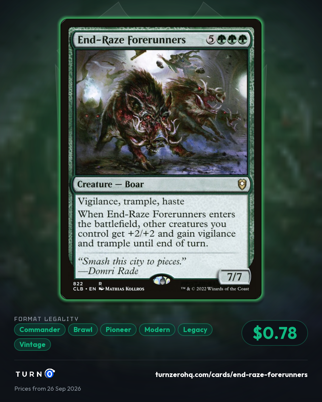Shareable picture of End-Raze Forerunners