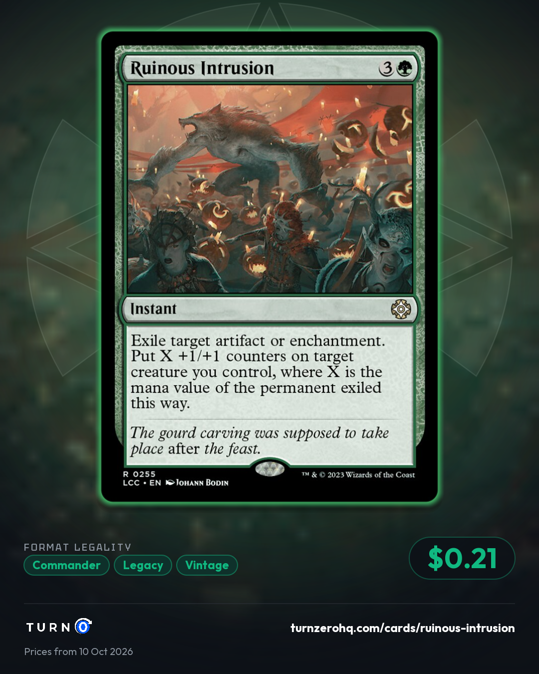 Shareable picture of Ruinous Intrusion