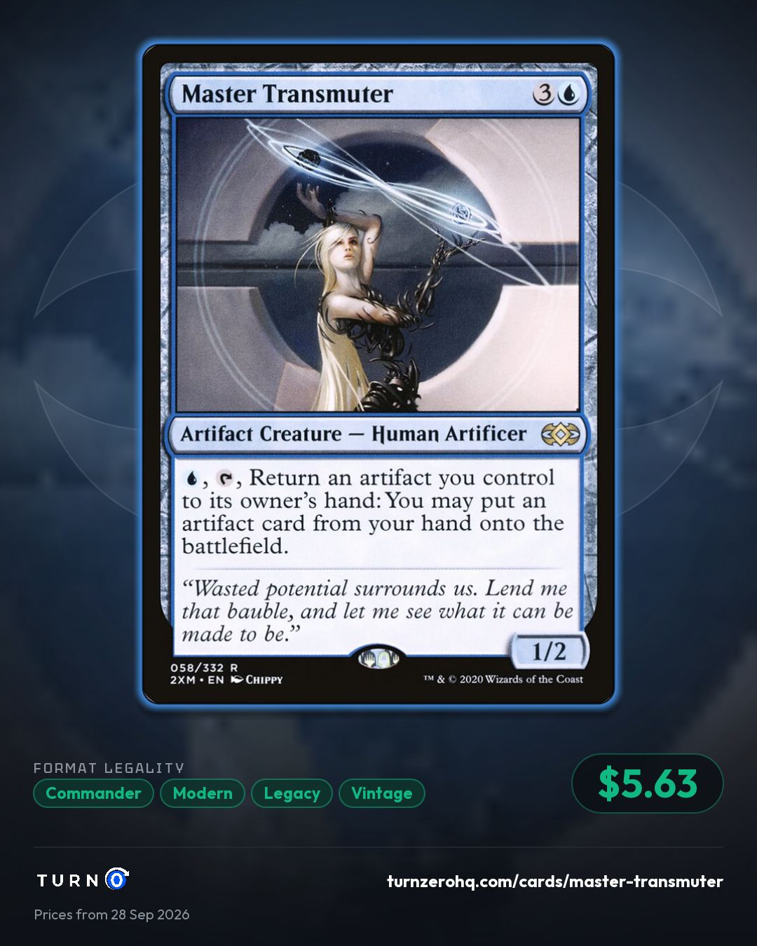 Shareable picture of Master Transmuter