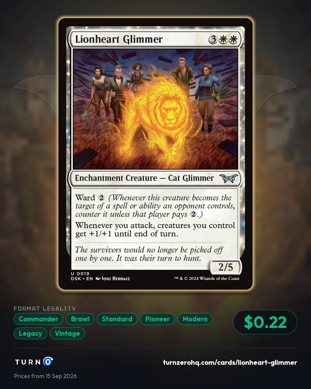Shareable picture of Lionheart Glimmer