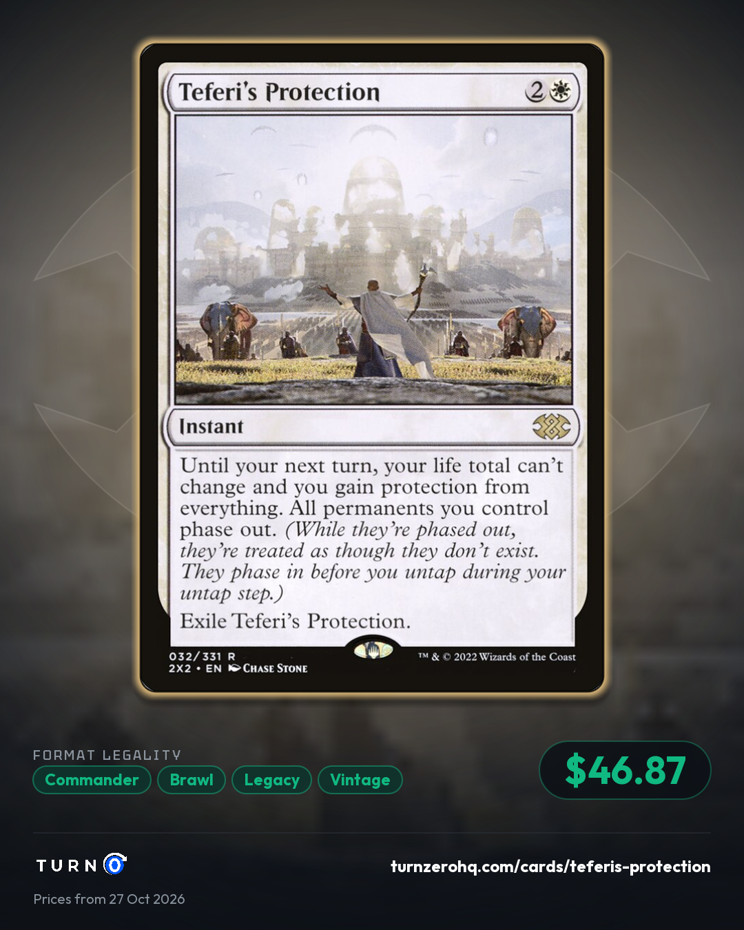 Shareable picture of Teferi's Protection