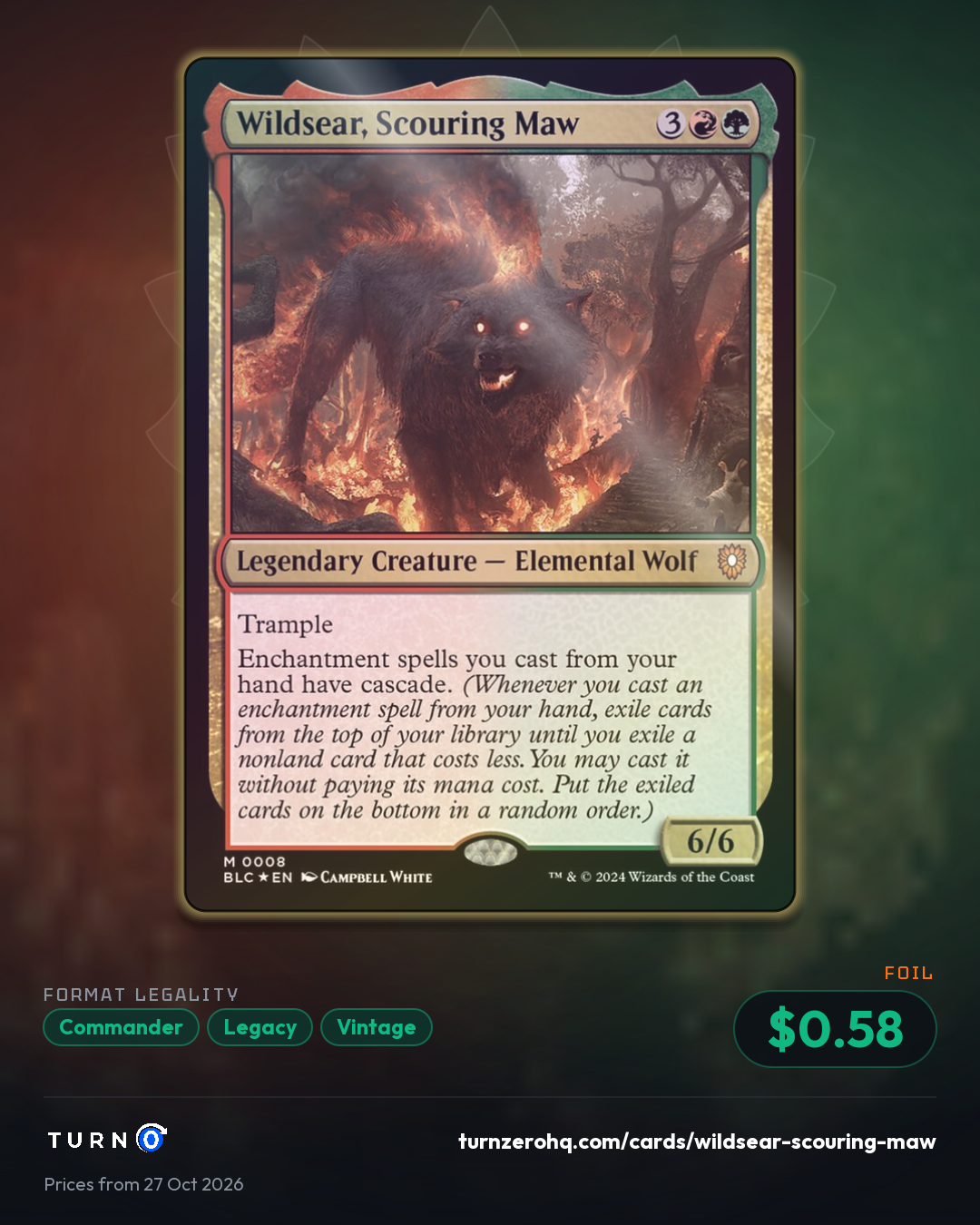 Shareable picture of Wildsear, Scouring Maw