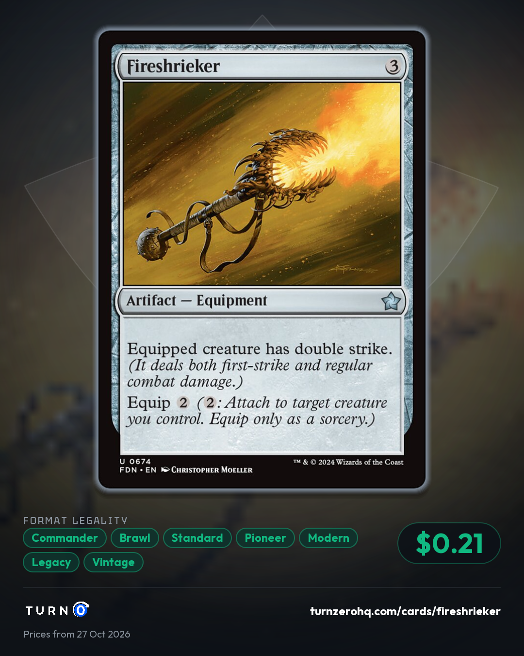 Shareable picture of Fireshrieker