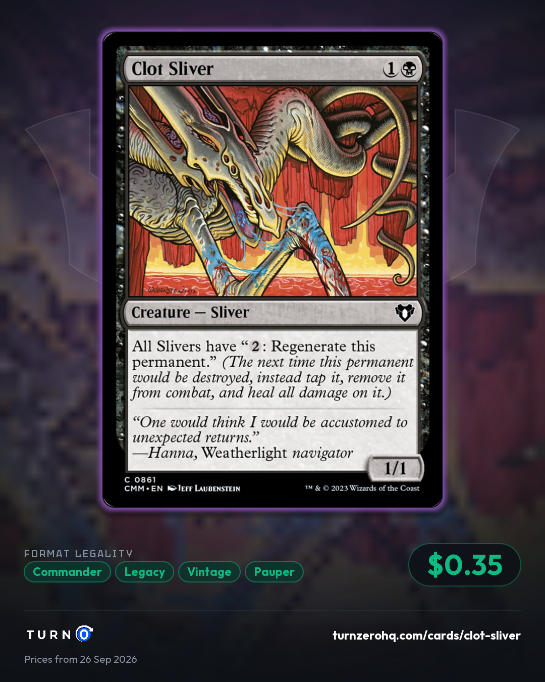 Shareable picture of Clot Sliver