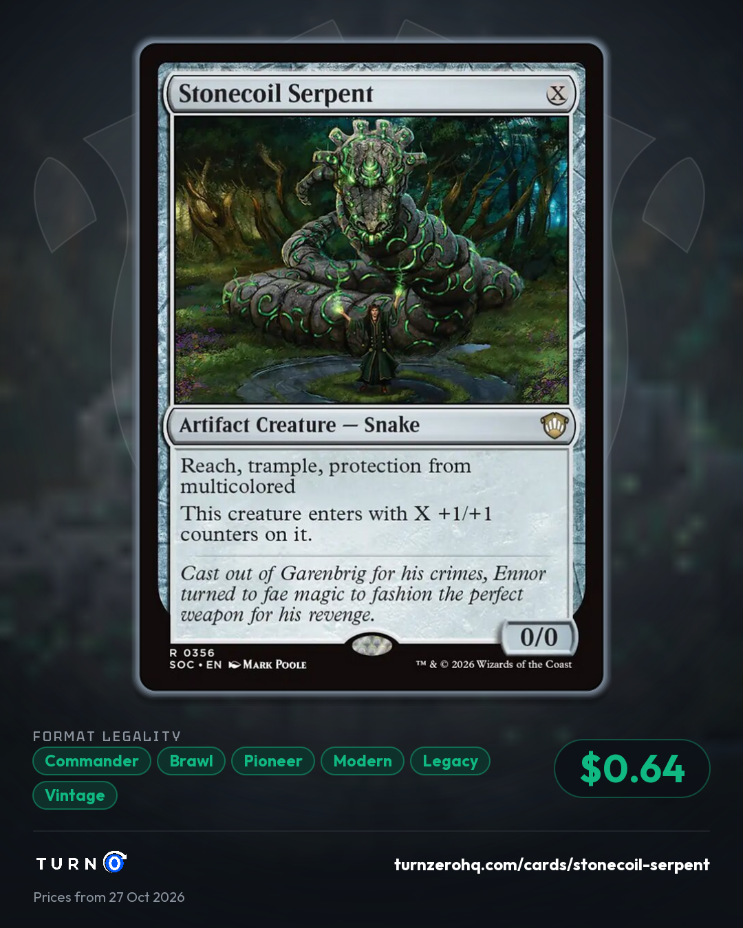 Shareable picture of Stonecoil Serpent