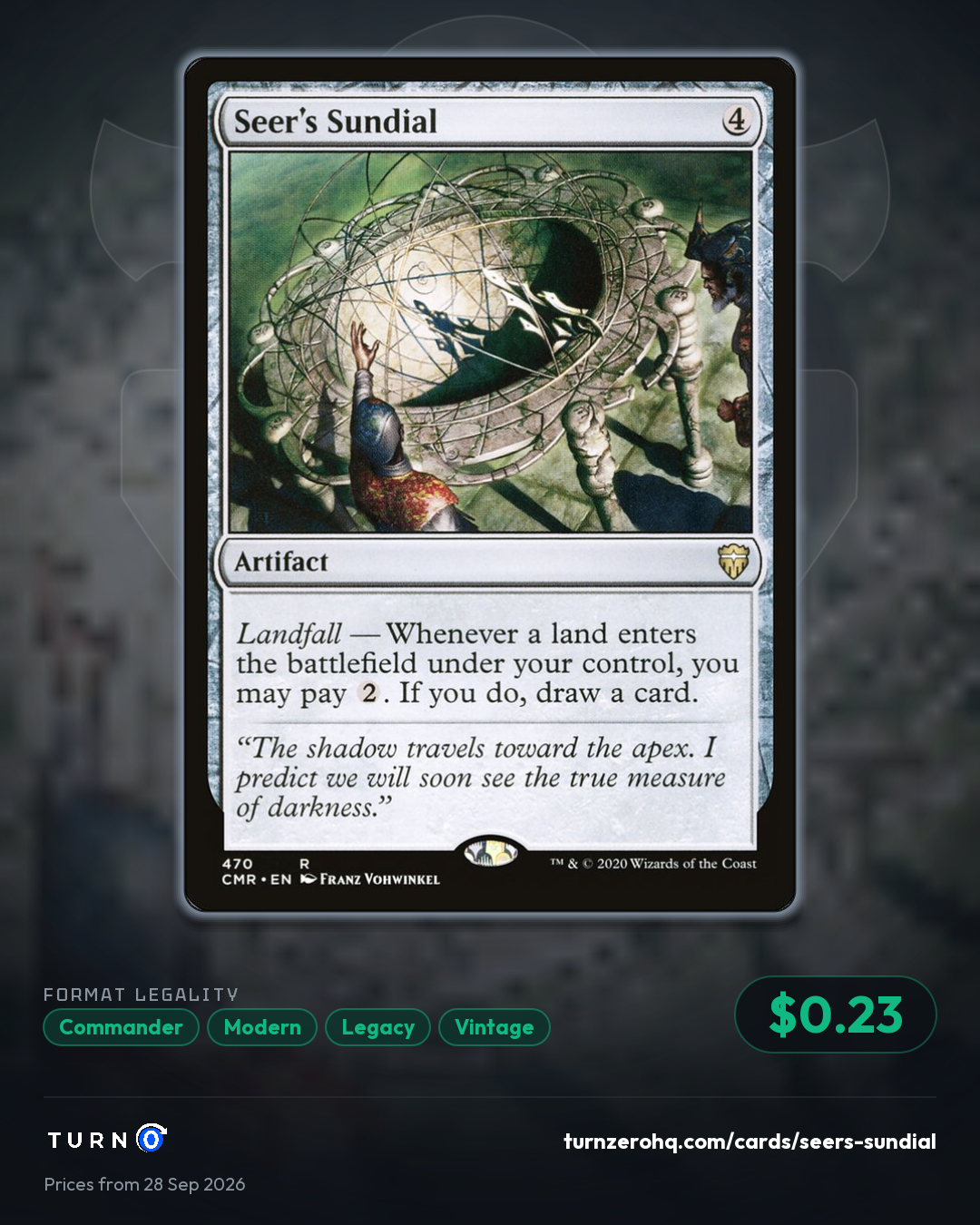 Shareable picture of Seer's Sundial