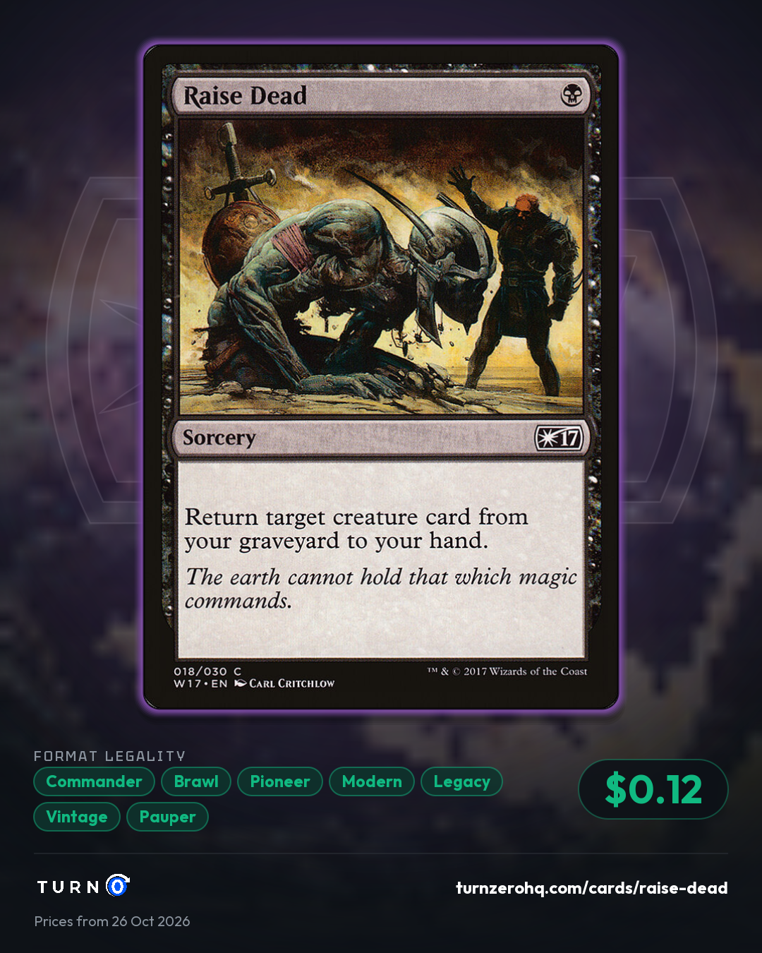 Shareable picture of Raise Dead