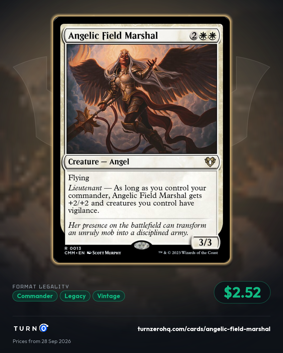 Shareable picture of Angelic Field Marshal