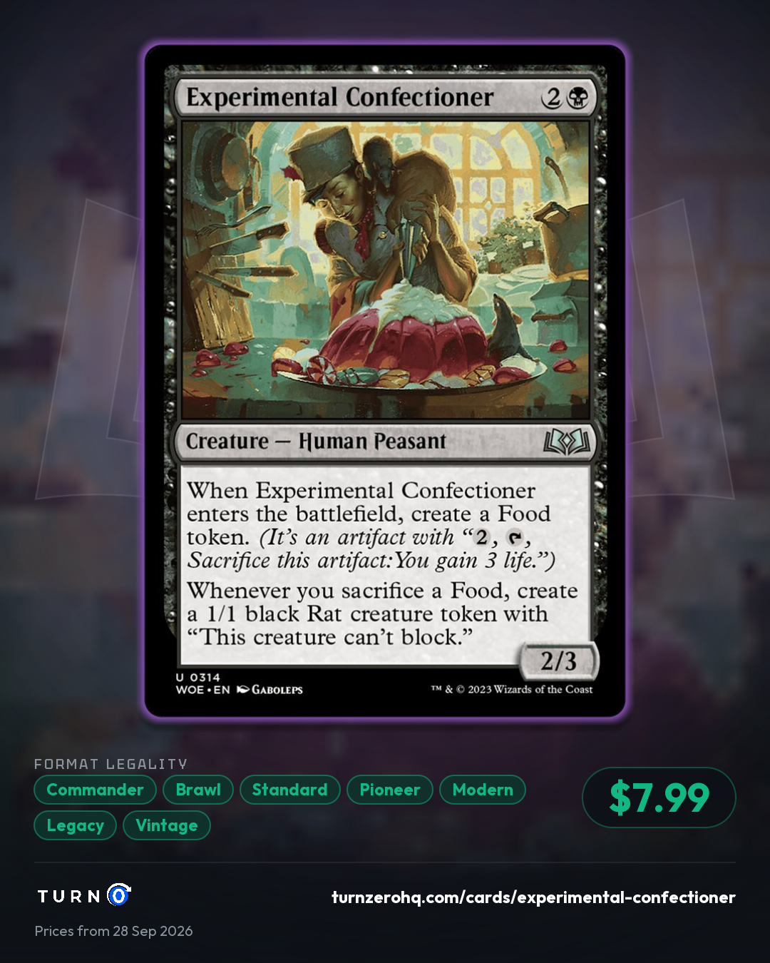 Shareable picture of Experimental Confectioner