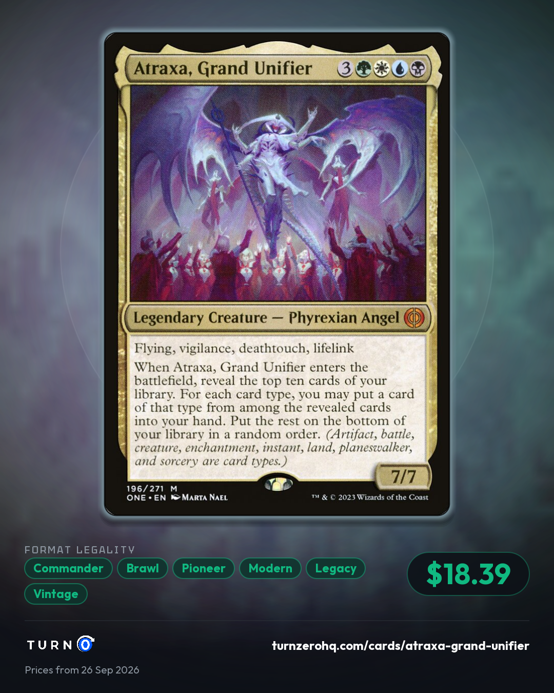 Shareable picture of Atraxa, Grand Unifier