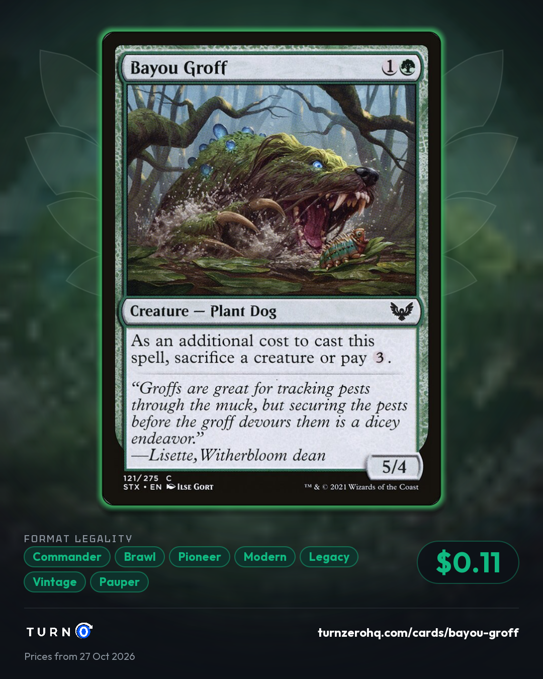 Shareable picture of Bayou Groff
