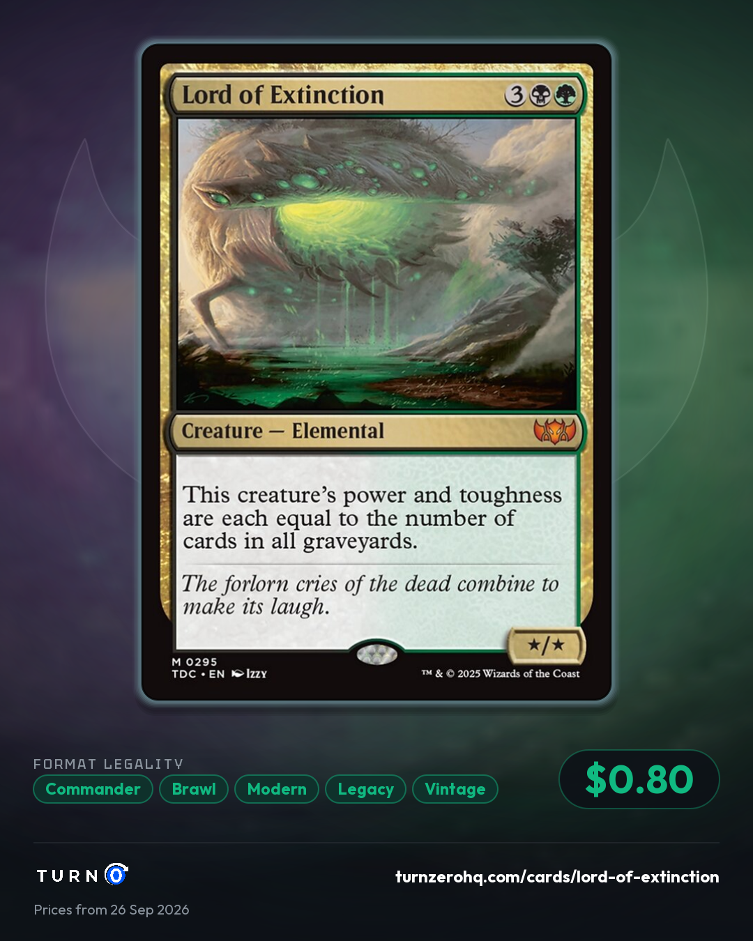 Shareable picture of Lord of Extinction