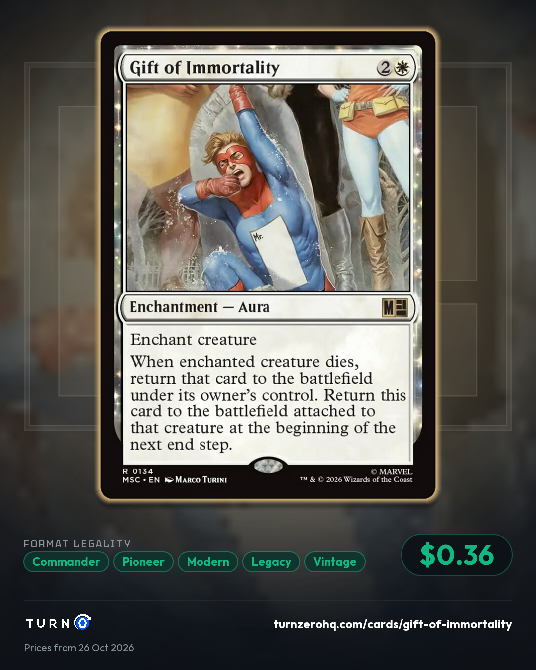 Shareable picture of Gift of Immortality