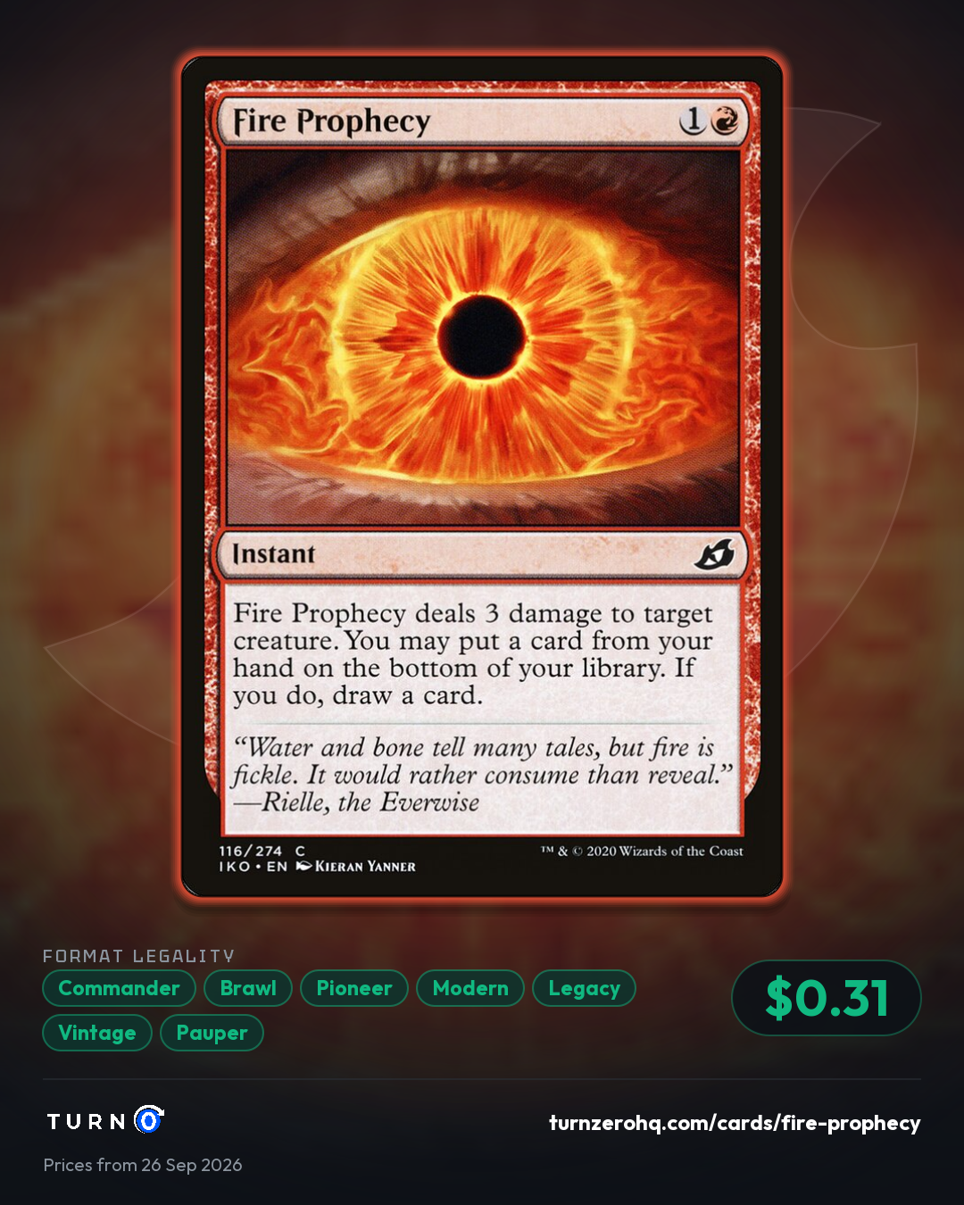 Shareable picture of Fire Prophecy