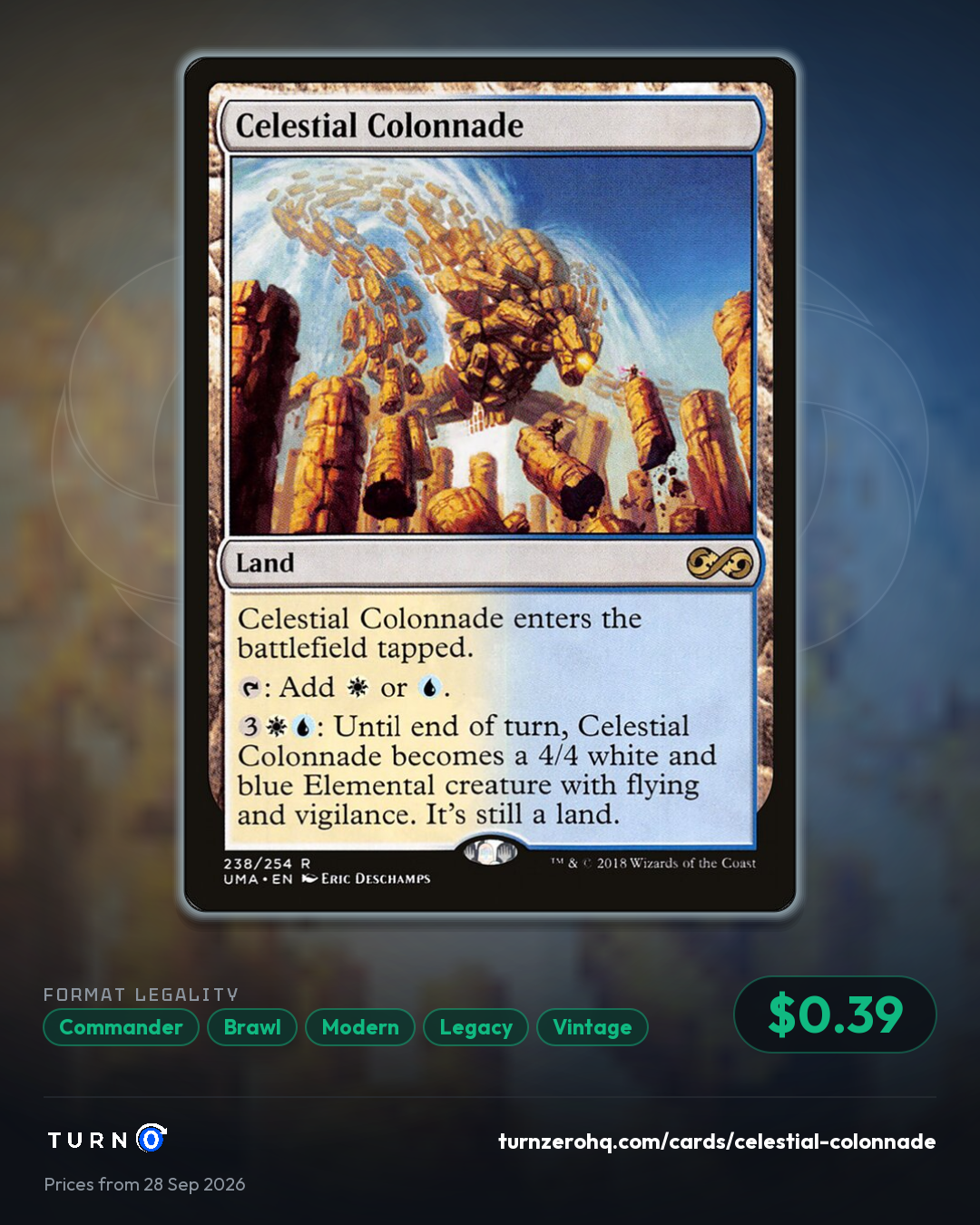 Shareable picture of Celestial Colonnade