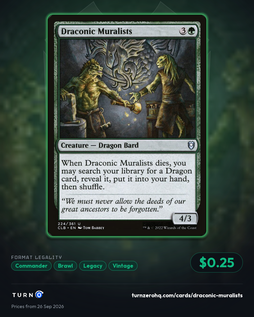 Shareable picture of Draconic Muralists