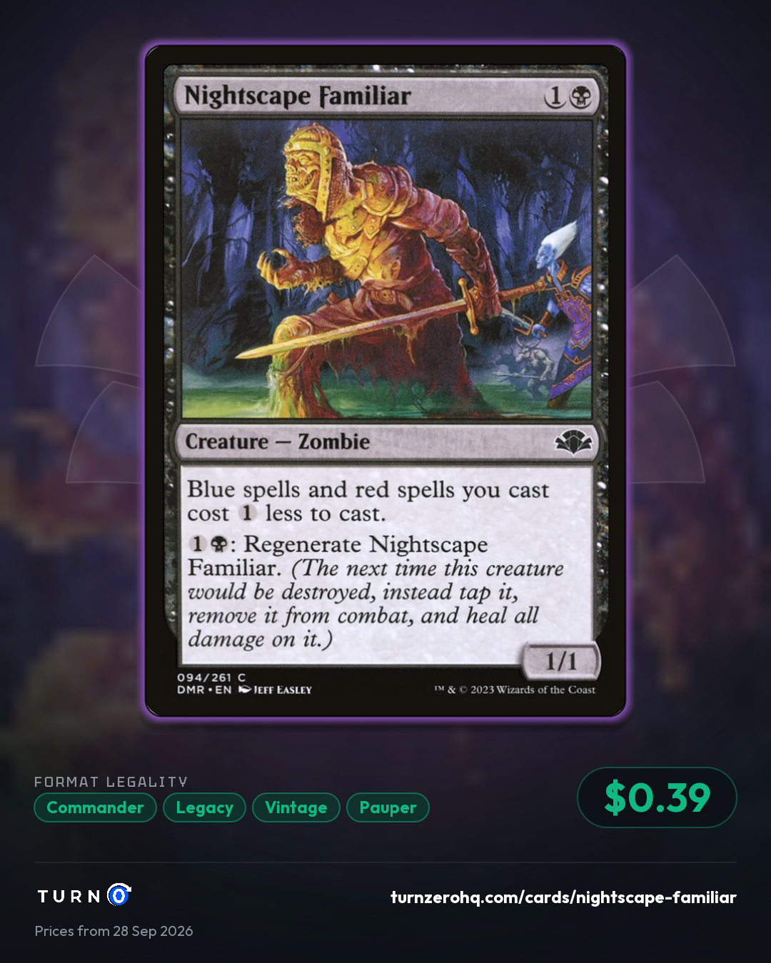 Shareable picture of Nightscape Familiar