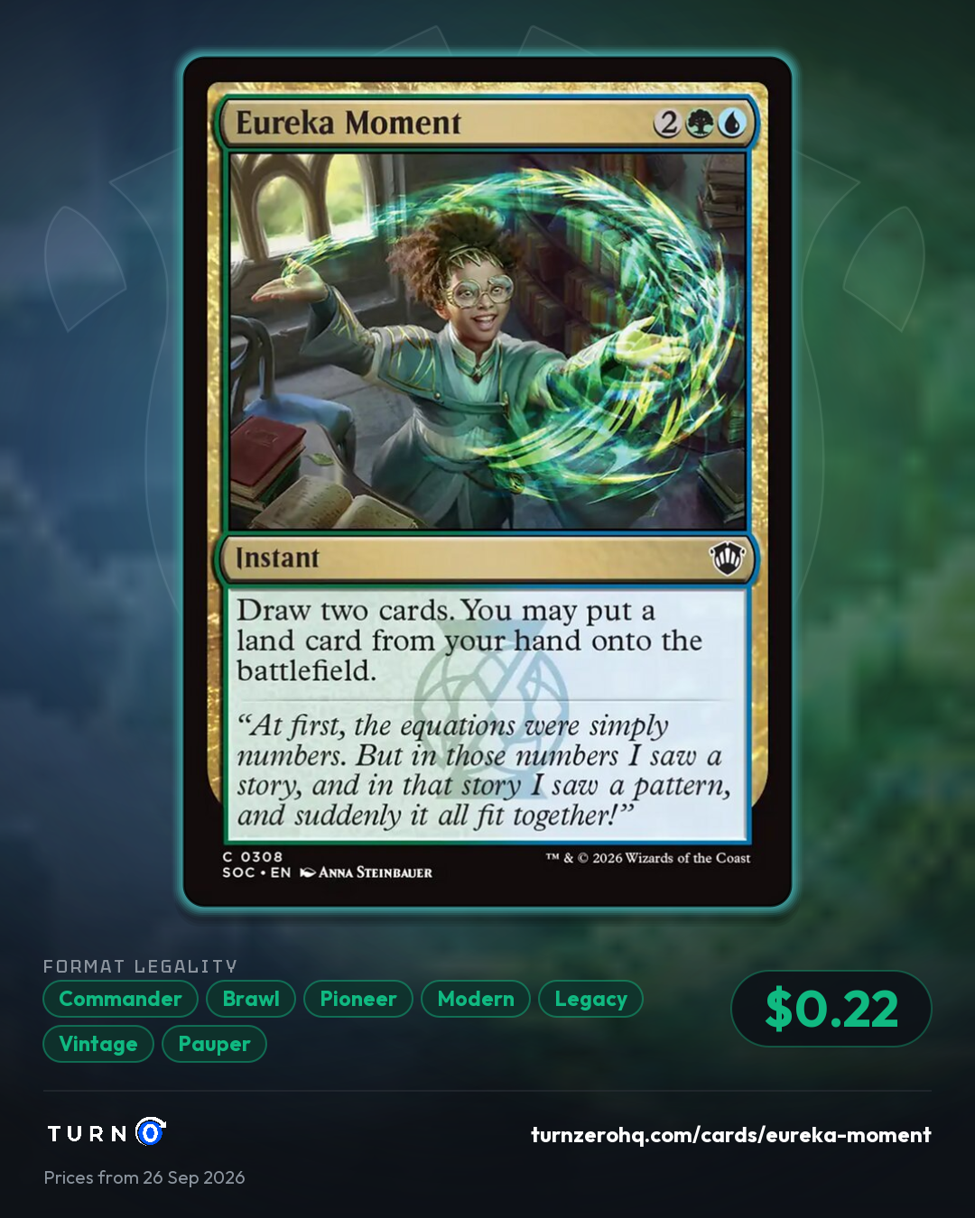 Shareable picture of Eureka Moment