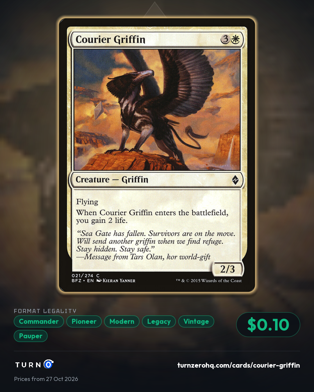 Shareable picture of Courier Griffin