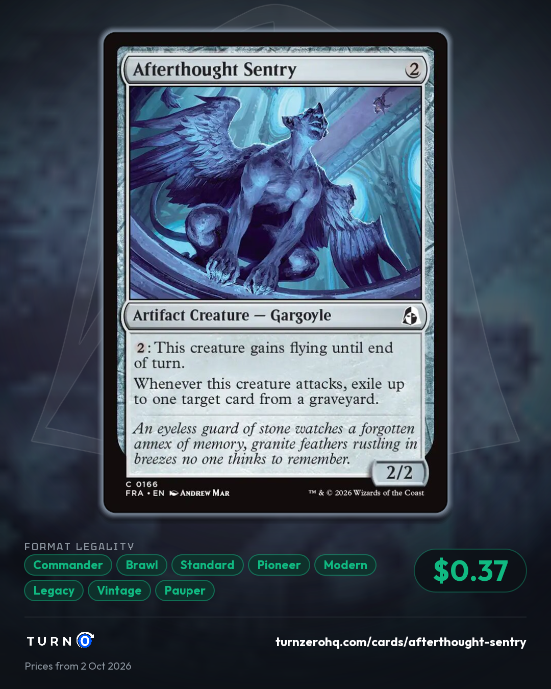 Shareable picture of Afterthought Sentry