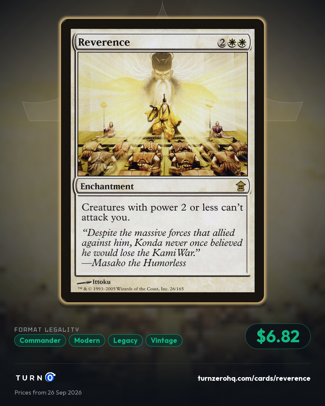 Shareable picture of Reverence